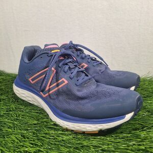 New Balance Fresh Foam 680v7 Womens Running Shoes Blue Pink W680CB7 Size 11B